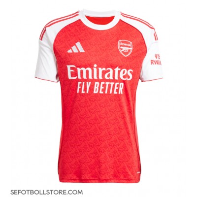 Arsenal Cristhian Mosquera #3 Replika Hemmatröja 2025-26 Kortärmad Arsenal Cristhian Mosquera #3 Replika Hemmatröja 2025-26 Kortärmad